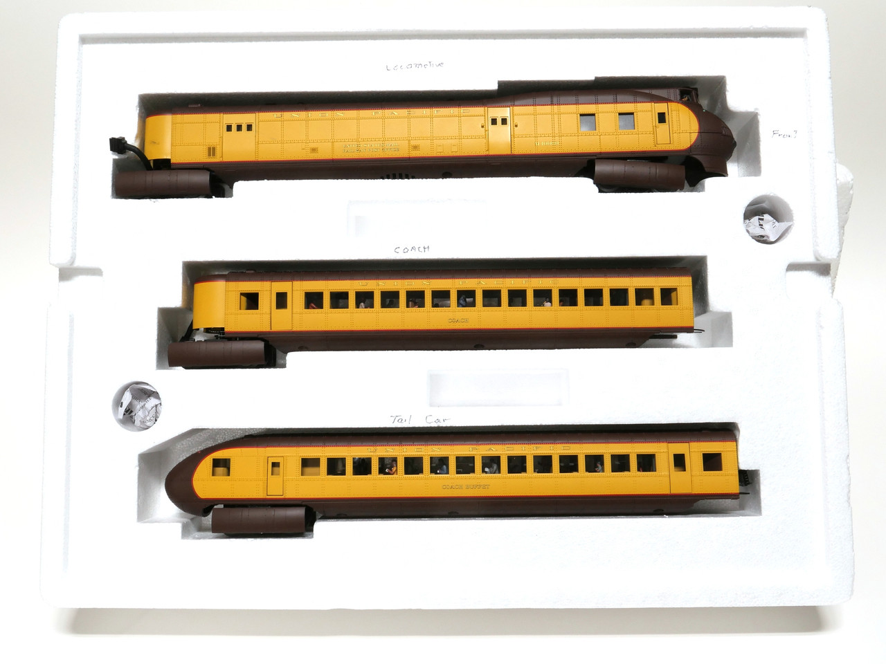 MTH 20-2925-1 Union Pacific Little Zip M10000 Diesel Passenger Set PS2 O  Scale