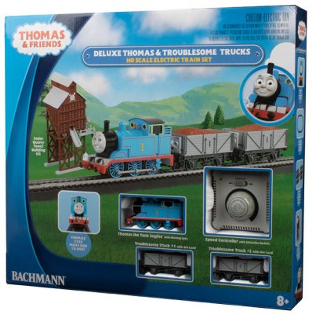 Bachmann Thomas and The Troublesome Trucks l HO Scale Ready To Run Train  Set 00760