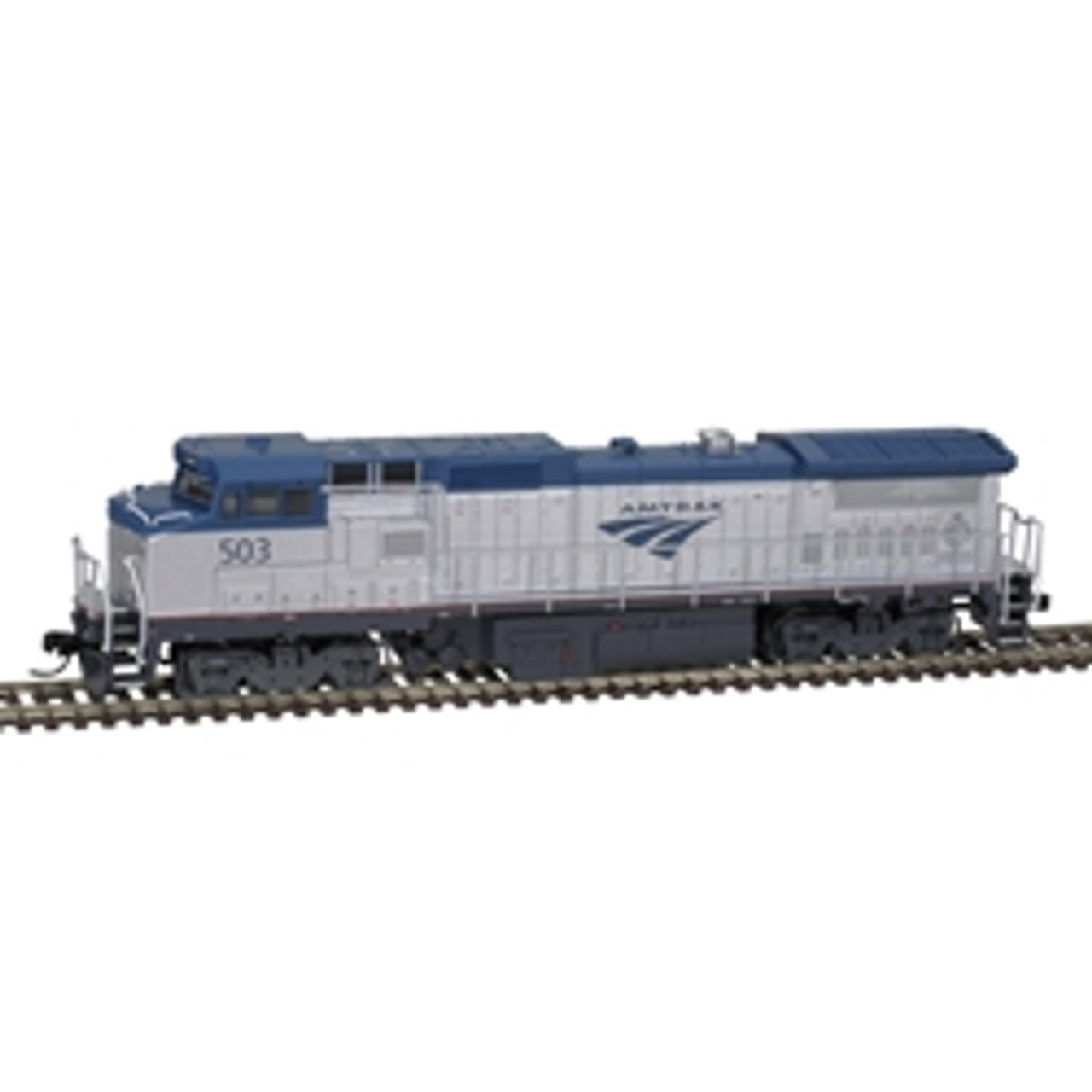 Atlas 40005148 N Dash 8-32BHW Silver Amtrak Phase V 509
