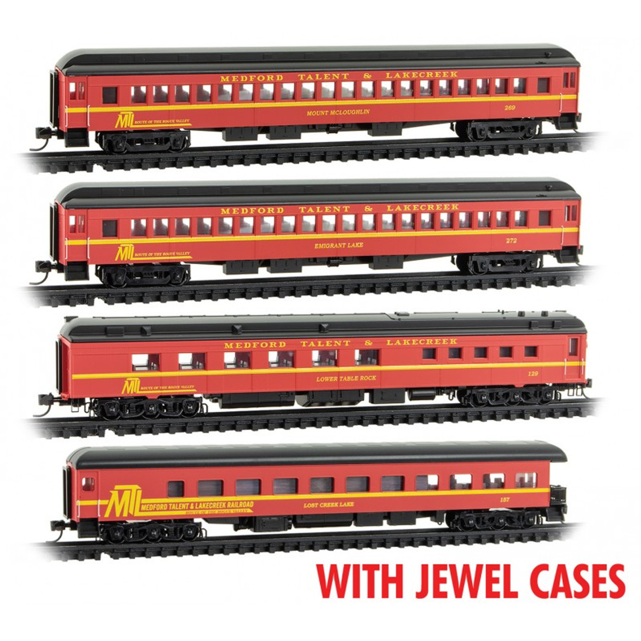 Micro-trains N Scale 98302236 Medford Talent & Lakecreek Dinner