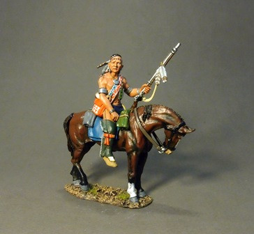John Jenkins Woodland Indians RSF25B Mounted Woodland Indian(B