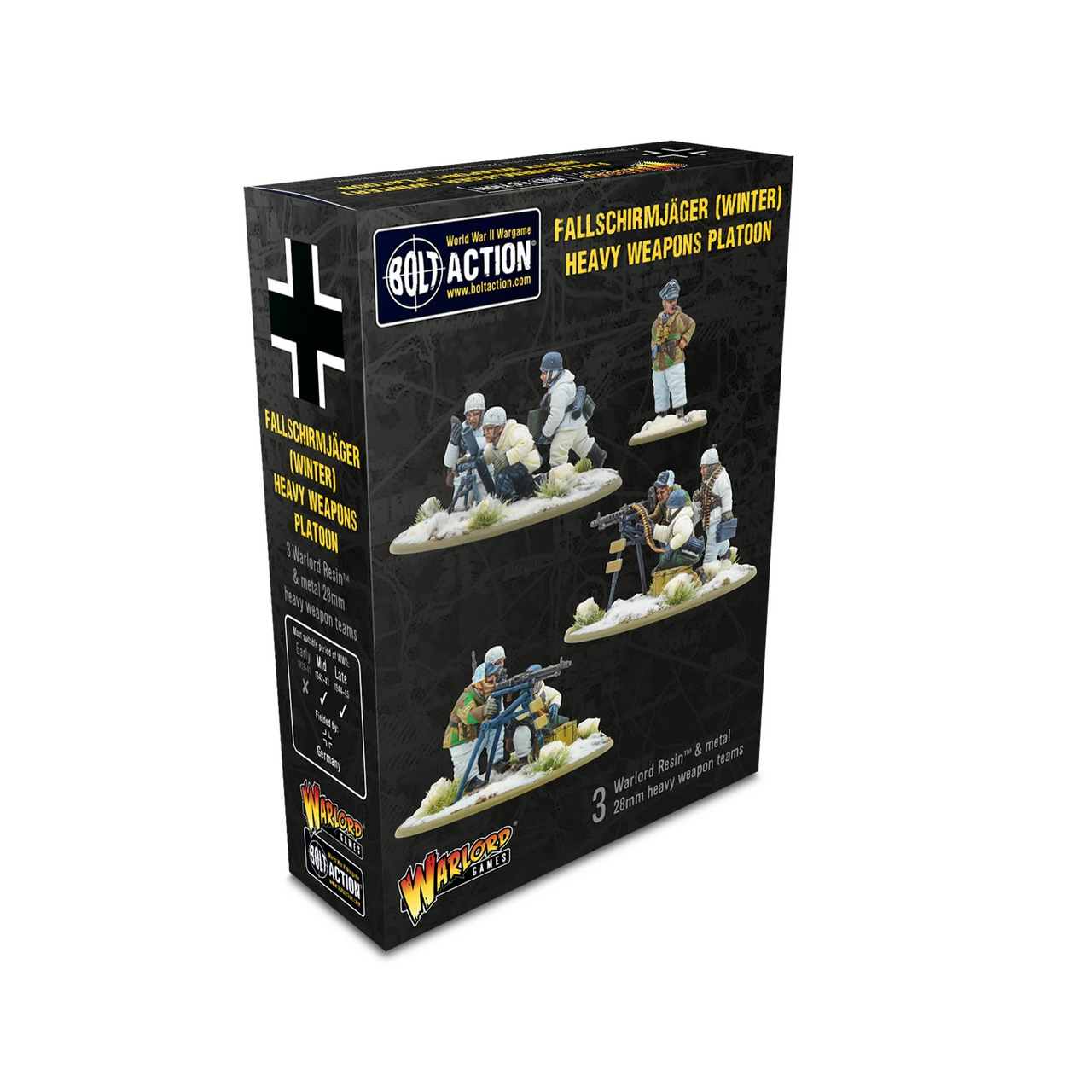 Bolt Action: Winter Fallschirmjäger Sprue with Bases 409912113 Warlord