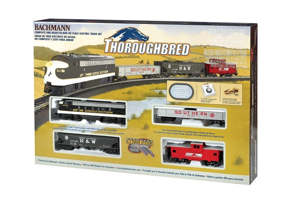 Bachmann 00691 Norfolk Southern Thoroughbred HO Scale Ready To Run