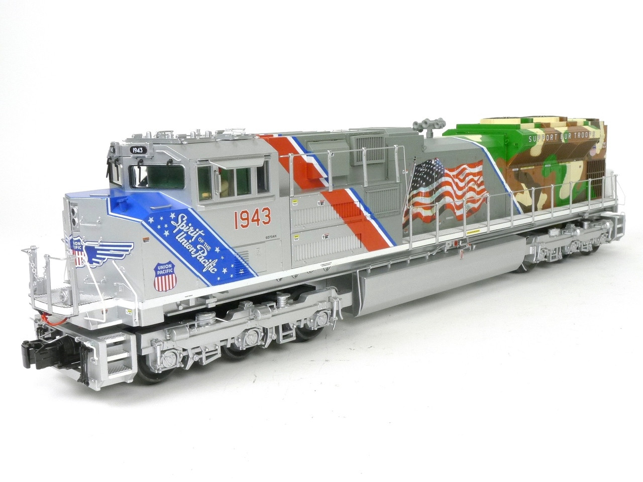 union pacific model train set
