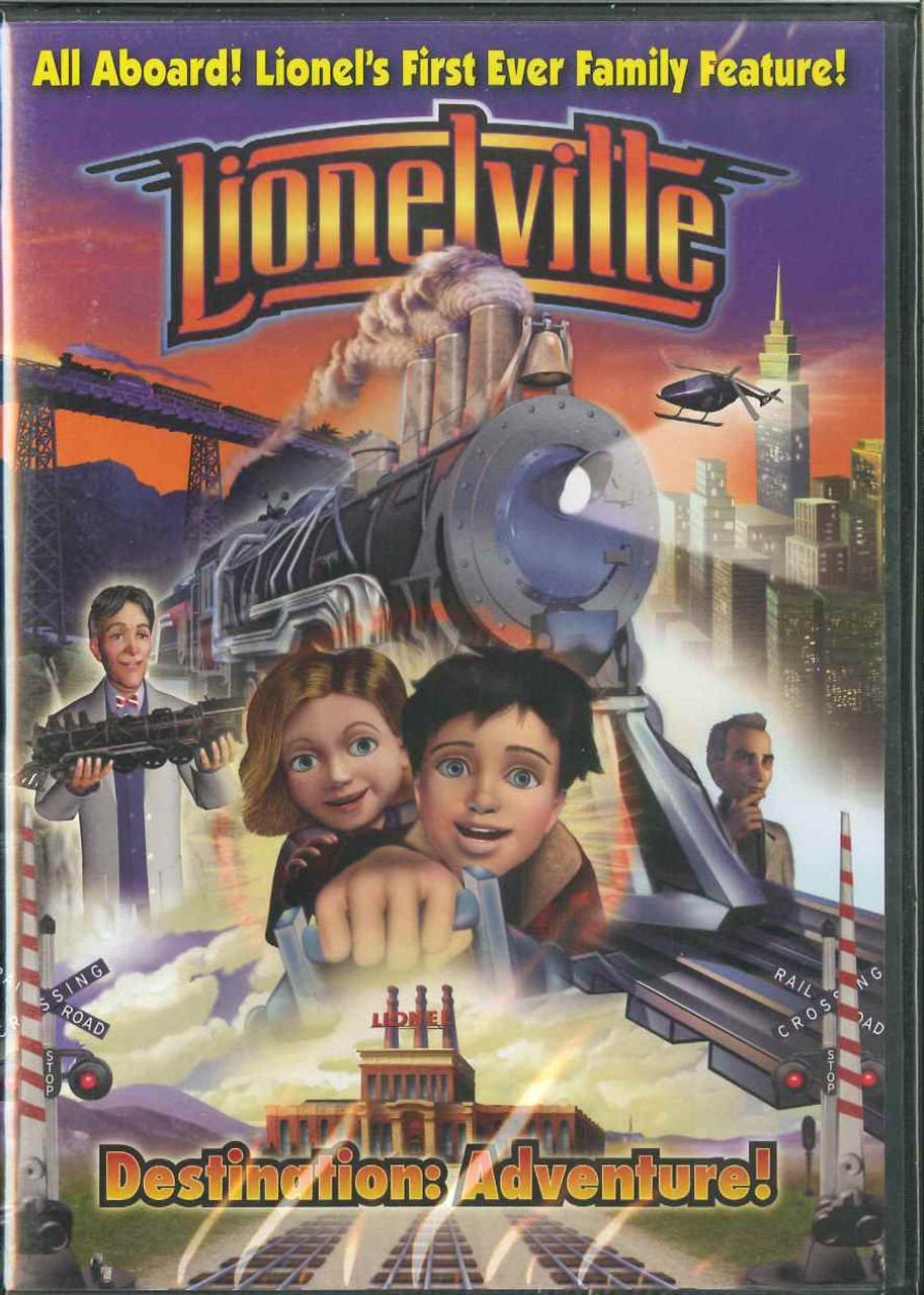 Lionelville Destination: Adventure DVD 6-35526 Kid's Toys