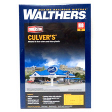 Walthers Cornerstone 933-3486 Culver's HO Scale Building Model Train Kit