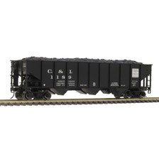 Atlas Trainman O Scale AAR 70 Ton 3-Bay Hopper C & I 1108