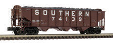 Atlas O Trainman Southern AAR 70 Ton 3-Bay Open Hopper 74483 3-RL