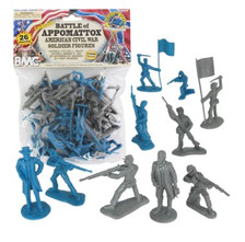 BMC-40028 Civil War Appomattox Figures 26pc Soldier Figures Playset