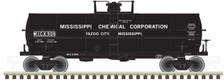 Atlas 50004738 11,000 Gallon Tank Car MICX - Mississippi Chemical #501
