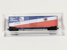 Micro-Trains N Scale 77010 Northern Pacific Share In Freedom Standard Box Car