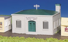 HO Plasticville Police Station