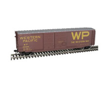 Atlas Trains 3007610-2 Western Pacific 50' PS-1 Modernized Double-Door Boxcar 35566