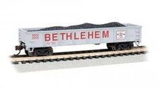 Bachmann 17256 40' Gondola Car Bethlehem Steel 46636