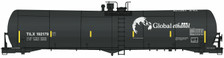 HO Scale Walthers 932-41154 Platinum Line Trinity 30,145-Gallon Tank Car Assembled Global Ethanol TILX #192179