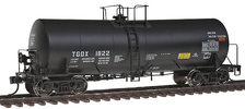 HO Scale Walthers 920-100007 First Union Rail TGOX #1822 40 Trinity 14,000-Gallon Molten Sulfur Tank Car