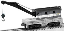 Lionel 2428190 O Gauge Chevy Crane Car Ready to Run