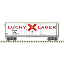 Atlas Trains 2001142-1 3RL Trainmaster 40' Plug Door Lucky Lager Box Car #174