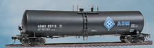 WalthersProto HO UTLX 23,000 Gal Funnel Flow Tank Car ADM #25713