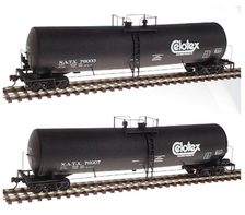 Walthers HO 23,000 Gallon Funnel-Flow Tank Car Ready-to-Run 2-Pack Limited Run Celotex