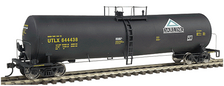 Walthers HO Gold Line(TM) 23,000 Gallon Funnel-Flow Tank Car - Single Car - Ready to Run -- Darling (UTLX)