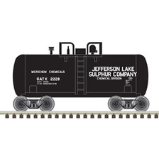Atlas N 50006877 Trainman Beer Can Tank Car Jefferson Lake Sulphurs GATX #2228