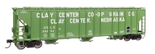 Walthers Proto 920-106185 55' Evans 4780 Covered Hopper RTR Clay Center USLX #26294