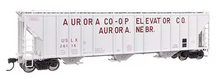 Walthers Proto 920-106178 55' Evans 4780 Covered Hopper RTR Aurora Coop USLX #26116