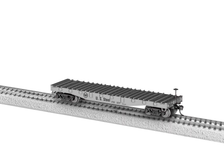 Lionel O 2454430 US Steel Steel-deck Flatcar