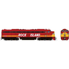 Rapido HO 028092 EMD E8A (DC/Silent) Rock Island Red Scheme #650
