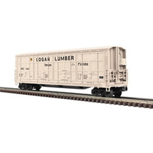 Atlas O 3001797 Premier 55' All Door Box Car Logan Lumber