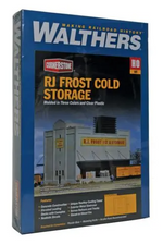 Walthers Cornerstone 933-3020 RJ Frost Ice & Storage HO Scale Building Model Train Kit