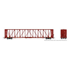 Rapido Trains 174009A HO NSC Centerbeam Flatcar BNSF Brown Single Car #2