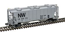 Atlas HO Master 20007700 Portec 3000 Covered Hopper Norfolk & Western #180080