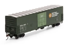 Athearn 71060 British Columbia Railway 50' Superior Plug Box Car 4687