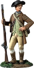 WBritain Toy Soldiers 16106 Art of War: American Militiaman 1775-1783