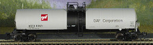 Atlas HO #1621-4 ACF 23,500 Gallon Tank Car GAF (ACFX) #83123