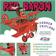 AMT 5903 Red Baron Fokker Tri Plane Snap