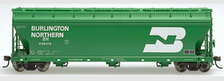 Atlas HO #1454-1 ACF 4650 3-Bay Centerflow Hopper Burlington Northern #446219