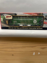 Atlas HO #1409-2 ACF 4650 3-Bay Centerflow Hopper BNSF (GREEN) #403365