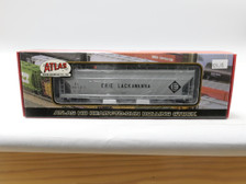 Atlas HO #1401-1 ACF 4650 3-Bay Centerflow Hopper Car Erie Lackawanna #20112
