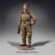 WBritains Set 10090 Charles Lindbergh, American Aviator 1/30 Scale Metal Figure
