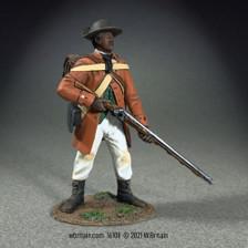 WBritain #16108 Art of War: Black Militiaman of the Spartanburg, S.C. Militia