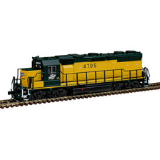 Atlas N Scale 40005621 GP-38 Gold Chicago & Northwestern Low Nose #4704