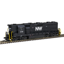 Atlas N Scale 40005634 GP-38 Gold Norfolk Western High Nose #4108