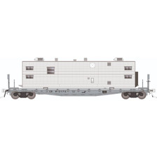Rapido HO 138107A F30A 50' Flat Car w/Camp Van: CR MOW: Single Car #2