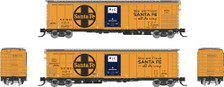 Rapido N Scale 561008A Santa Fe RR-60 Mechanical Reefer Santa Fe All The Way Slogan