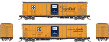 Rapido N Scale 561011A Santa Fe RR-56 Mechanical Reefer SFRP Mixed Slogan