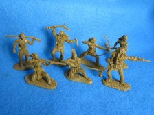 LOD Enterprises Plastic Figure Set 026 Cherokee Indians