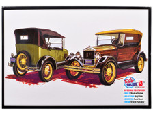 AMT #1490 1927 Ford Model T Touring (2 in 1) 1/25 Scale Model Kit